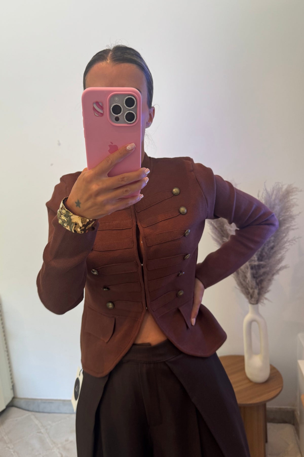Chaqueta estilo militar