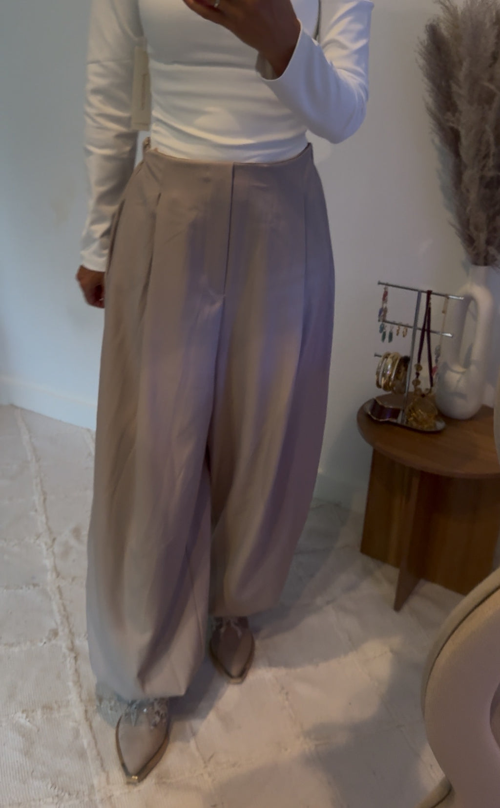 Pantalón pinzas caldera