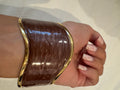 Brazalete chocolate