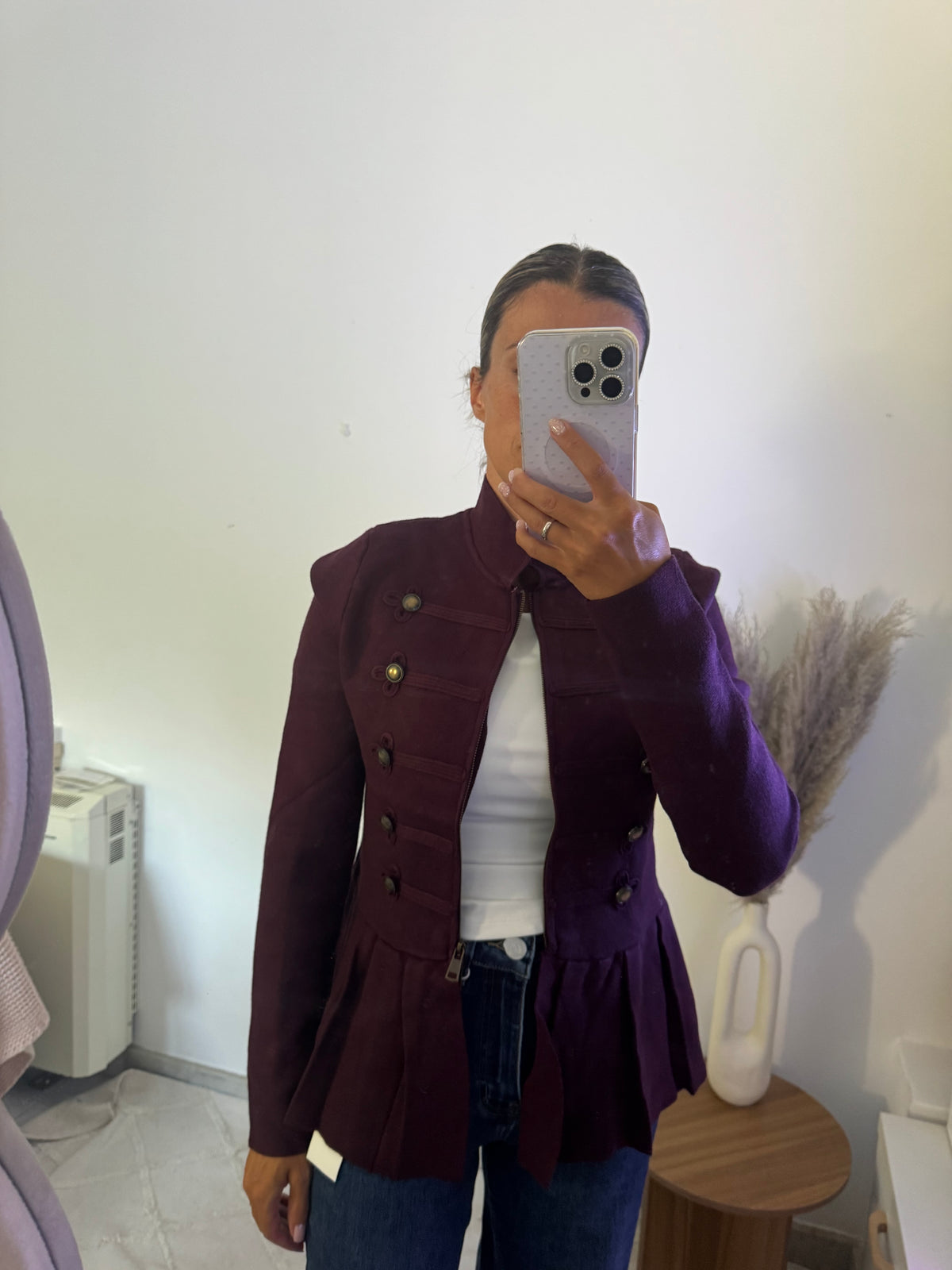 Chaqueta estilo militar