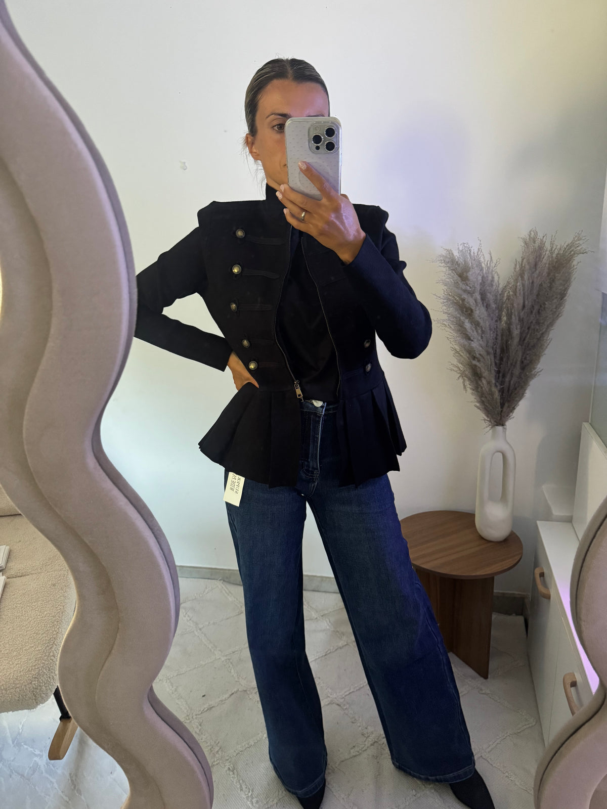 Chaqueta estilo militar