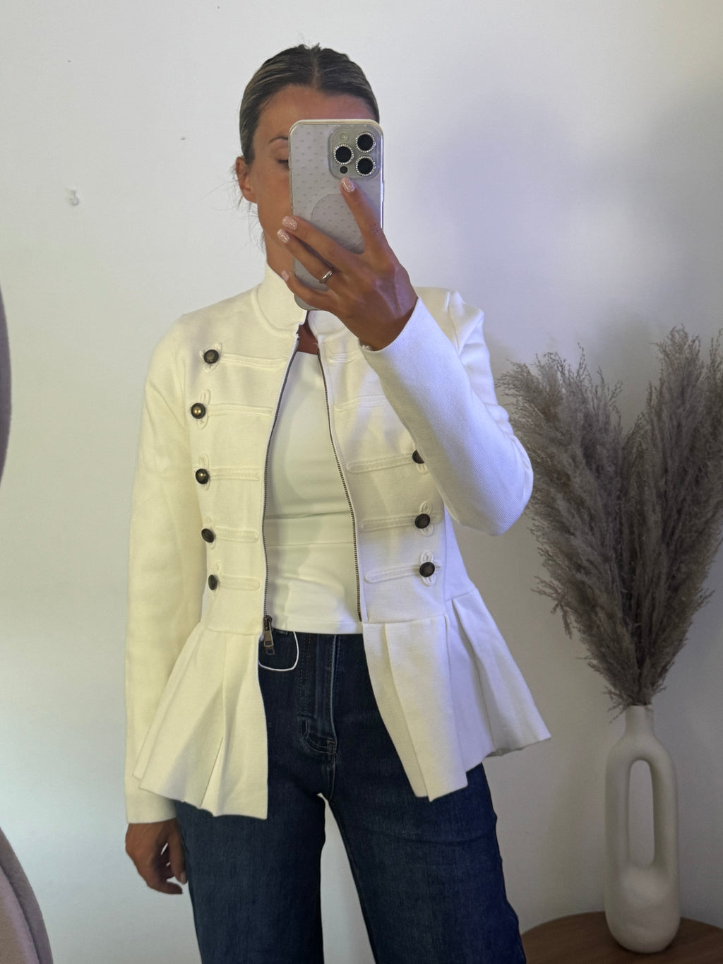 Chaqueta estilo militar
