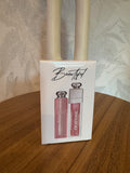 Pack Dúo Labial y Gloss Beautiful (Inspiración Dior)